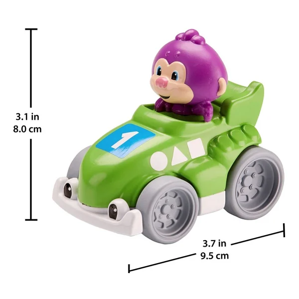 Fisher Price Eğlen ve Öğren Hızlı Arabalar FGJ16 - Görsel 2