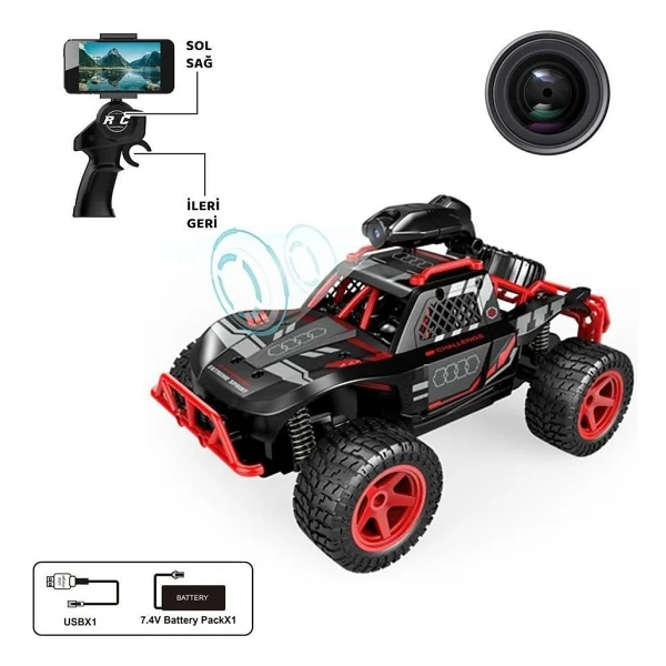 Vardem Full Fonksiyon SYR-666-764WA Uzaktan Kumandalı Off Road Araba - Görsel 3