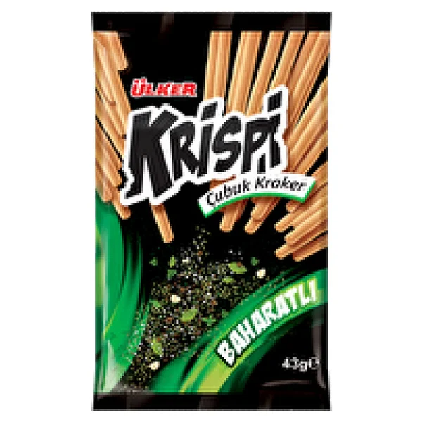 Ülker Krispi Baharatlı Çubuk Kraker 43 gr 15'li - Görsel 2
