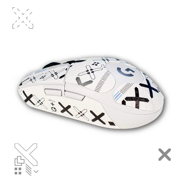 (Logi) G203- G305 - G304 - G102 Grip Tape - Kaymaz Bant - Beyaz - Görsel 5
