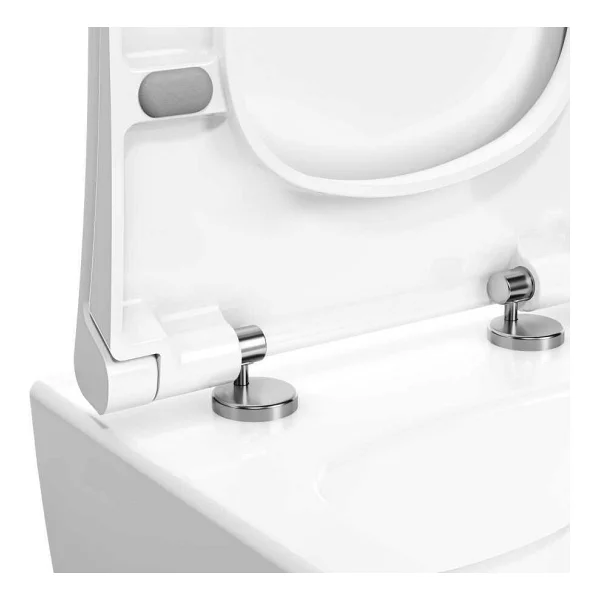 Vitra İntegra Rim-ex Kanalsız Asma Klozet + Vitra Slim Duroplast Klozet Kapağı + Gömme Rezervuar 7062l003-0850 Beyaz - Görsel 4