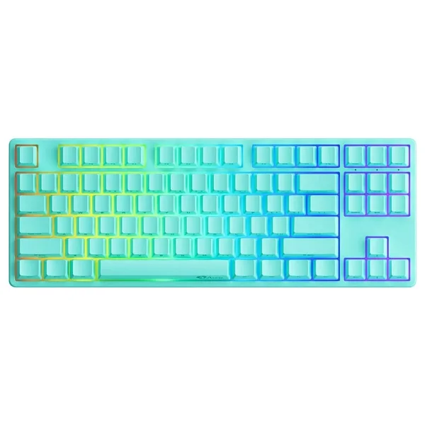 Akko 5087S SP QMK Mint RGB %80 TKL V3 Cream Yellow Pro Switch Kablolu Mekanik Oyuncu Klavyesi - Görsel 6