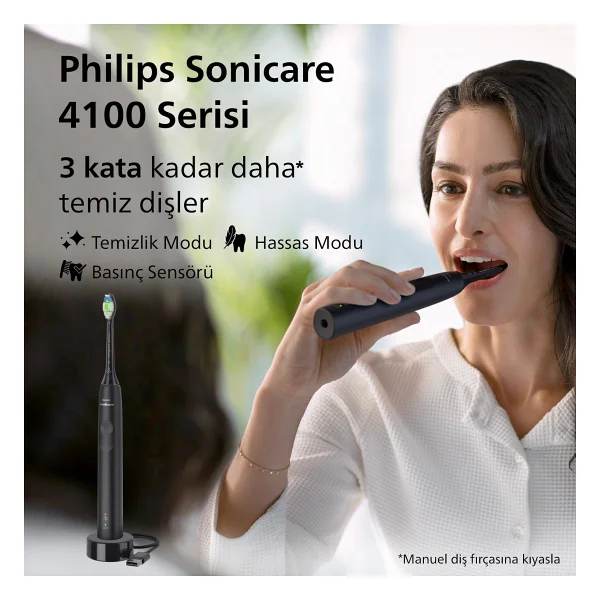 Philips Sonicare 4100 HX3681/54 Sonic Şarjlı Diş Fırçası - Görsel 2