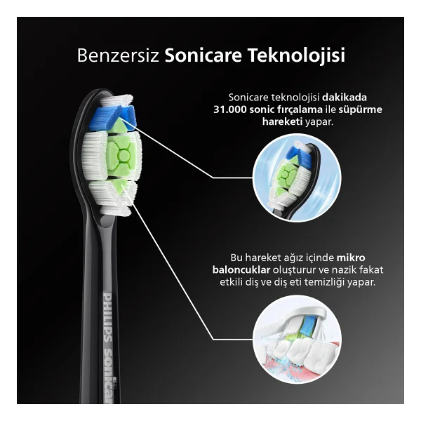 Philips Sonicare 4100 HX3681/54 Sonic Şarjlı Diş Fırçası - Görsel 5