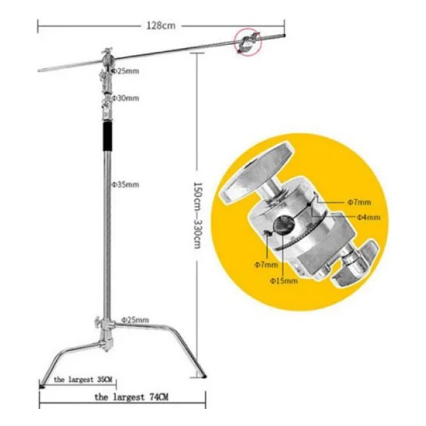 Arcury ML330B 330 cm + 130 cm Deve Boynu - Görsel 5