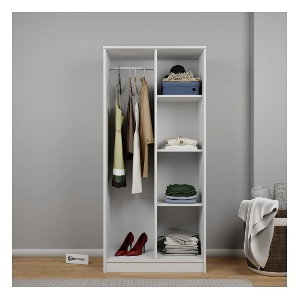 Midoser Kardelen 80 cm 2 Kapaklı Gardırop - Görsel 2