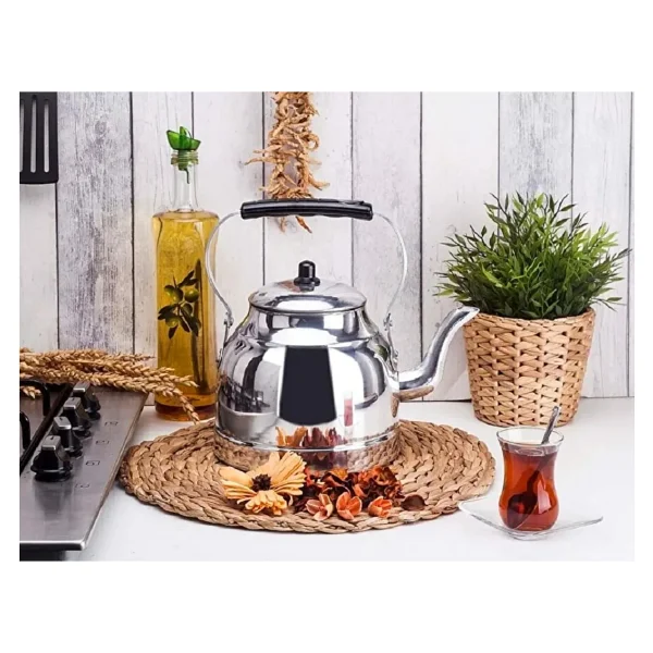 Alüminyum Kamp Çaydanlığı 18 No 2,5 Litre - Görsel 2