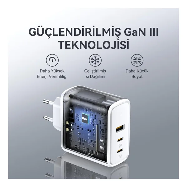 Voltme Revo V2026 100 W Hızlı Şarj Adaptörü - Görsel 4