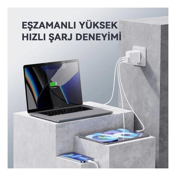 Voltme Revo V2024 65 W Hızlı Şarj Adaptörü - Görsel 3