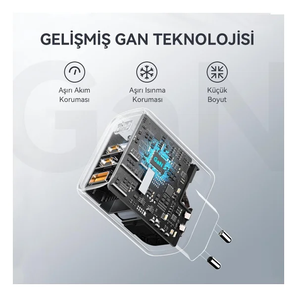 Voltme Revo V2024 65 W Hızlı Şarj Adaptörü - Görsel 5