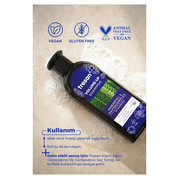 Tresan Hacimlendirici At Kuyruğu Şampuanı 300 ml - Görsel 8