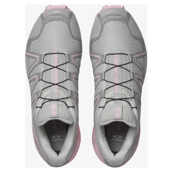 Salomon Speedcross 3 L47723200 Gri-Pembe Sneaker - Görsel 3