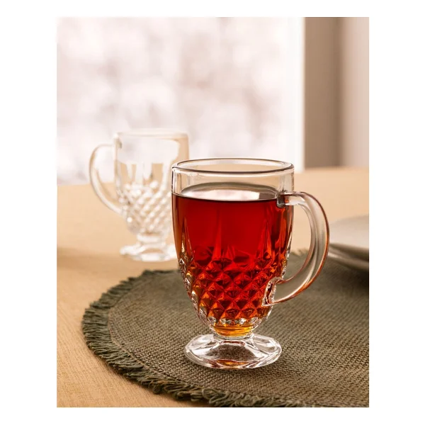 Madame Coco Lasalle 150 ml 4'lü Çay Fincanı - Görsel 5