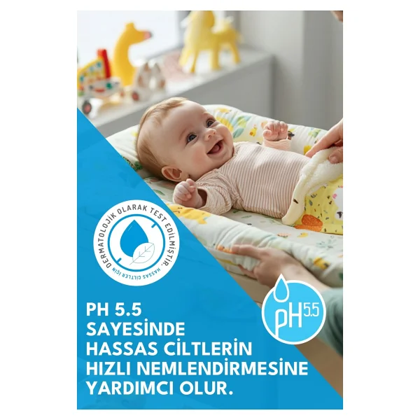 Minoris Baby Nemlendirici Sprey Losyon 100 ml Organik Shea Yağı Papatya Özlü Hassas Cilt Bakımı - Görsel 3