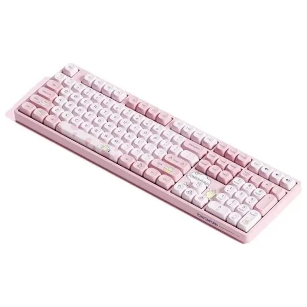 Akko 5108B Plus Pompompurin RGB Pembe V3 Piano Pro Switch Kablolu/Kablosuz Mekanik Oyuncu Klavyesi - Görsel 7