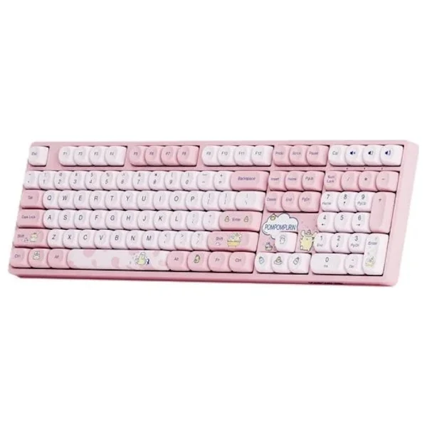 Akko 5108B Plus Pompompurin RGB Pembe V3 Piano Pro Switch Kablolu/Kablosuz Mekanik Oyuncu Klavyesi - Görsel 8