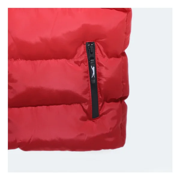 Slazenger NEPTUNE Unisex Çocuk Yelek Kırmızı - Görsel 4