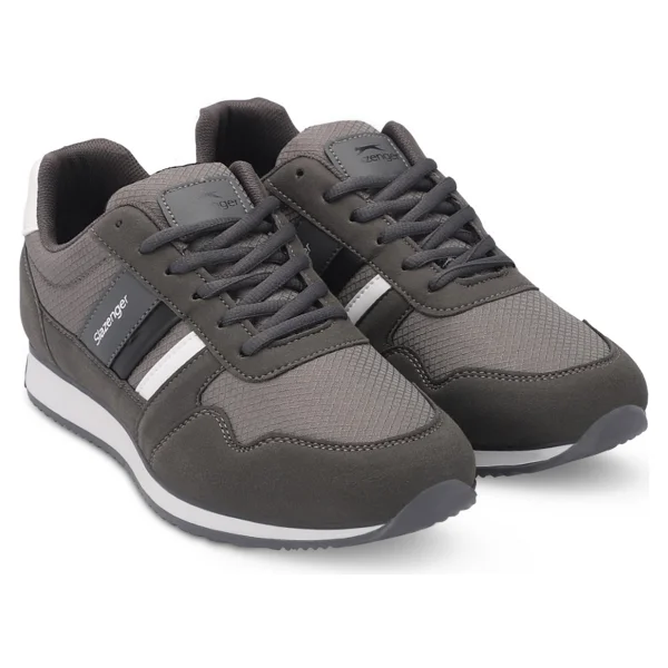 Slazenger Origin I Koyu Gri-Beyaz Erkek Sneaker - Görsel 3