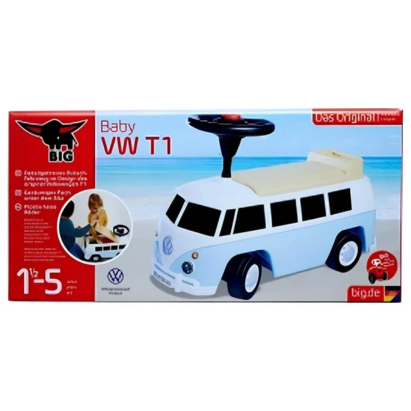 Big Baby Mavi Volkswagen T1 Bingit Araba - Görsel 7