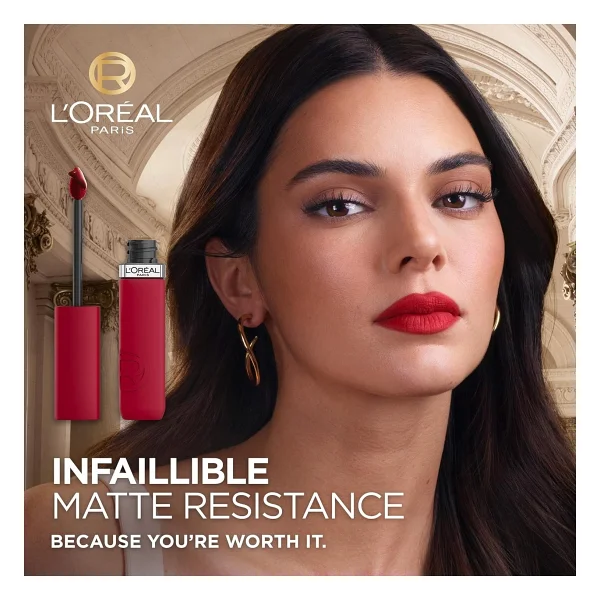 L'Oreal Paris Infaillible Matte Resistance 115 Snooze Your Alarm Likit Ruj - Görsel 4