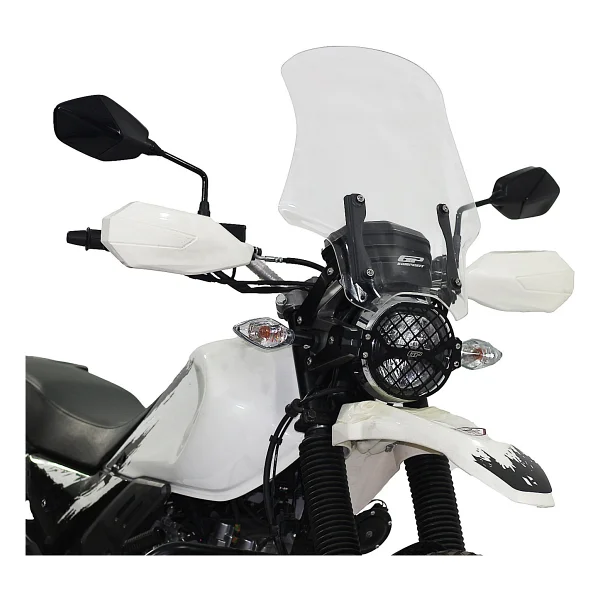 GP KOMPOZİT Gp Kompozit Hero X-pulse 200 2020-2024 Uyumlu Tur Camı Füme 49 Cm - Görsel 3
