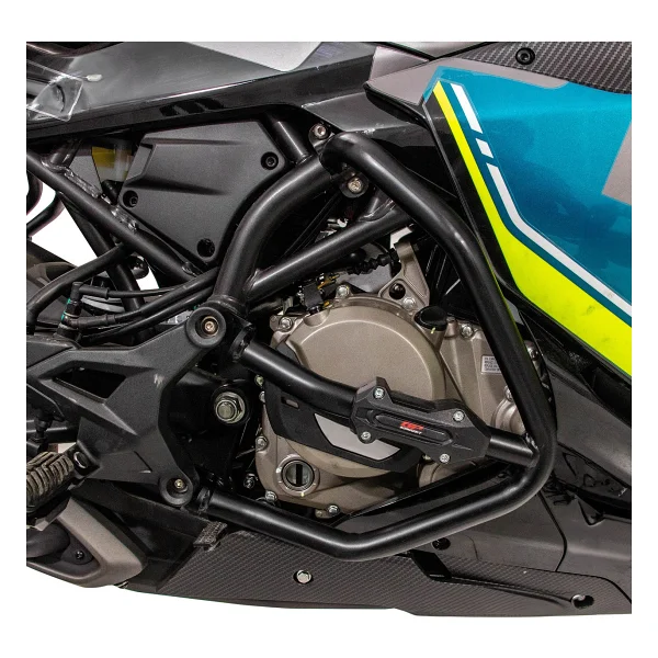 GP Kompozit CF Moto 250 SR 2020-2025 Uyumlu Motor Koruma Demiri Siyah - Görsel 2
