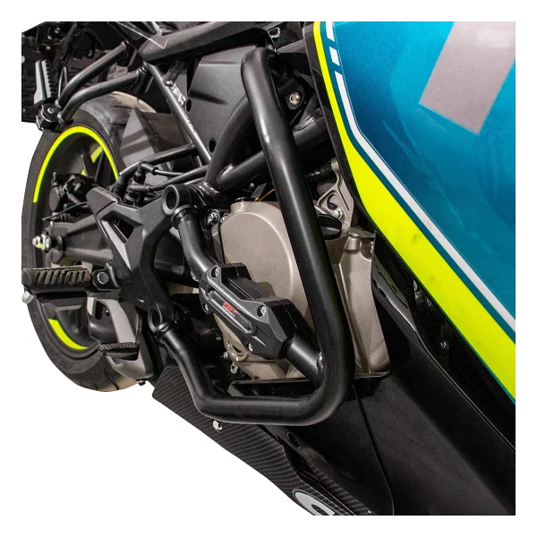 GP Kompozit CF Moto 250 SR 2020-2025 Uyumlu Motor Koruma Demiri Siyah - Görsel 3