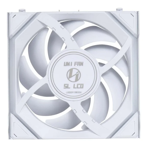 Lian Li UNI FAN SL Wireless LCD 120 Reverse G99.12RSLLCD1W3W.00 Beyaz 3'lü 12 cm Kasa Fanı - Görsel 5
