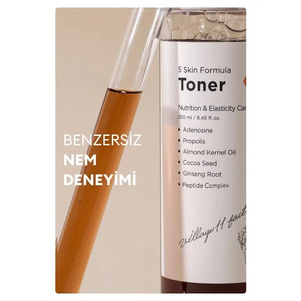 Village 11 Factory N Skin Formula Besleyici Güçlendirici Tonik 250 ml - Görsel 9