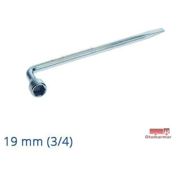 İzeltaş I1940090019 Pıpo Bijon Anahtarı 19mm Izeltas W MRMOEM-1071048 - Görsel 2