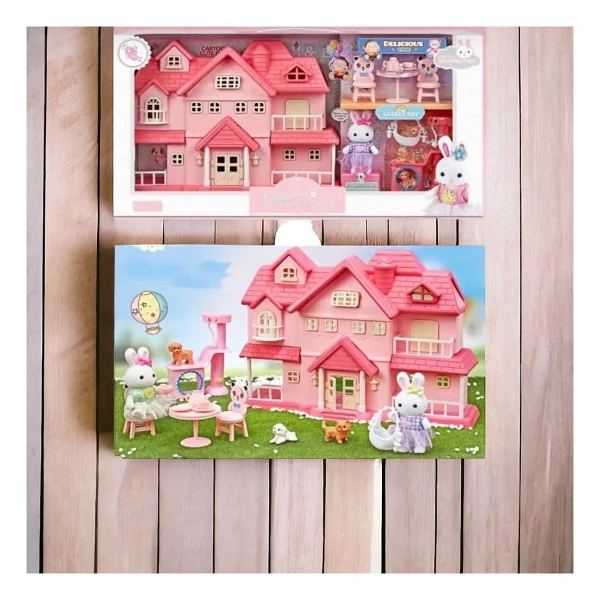 Bay Dreamy Mini Tavşan Villa Oyun Seti 06679 - Görsel 5