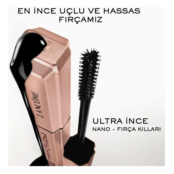 Lancome Lash Idole 8.5ml Uzatma Etkili Maskara Kıl Fırça ile Mükemmel Ayrım - Color - Görsel 5