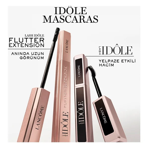 Lancome Lash Idole 8.5ml Uzatma Etkili Maskara Kıl Fırça ile Mükemmel Ayrım - Color - Görsel 6