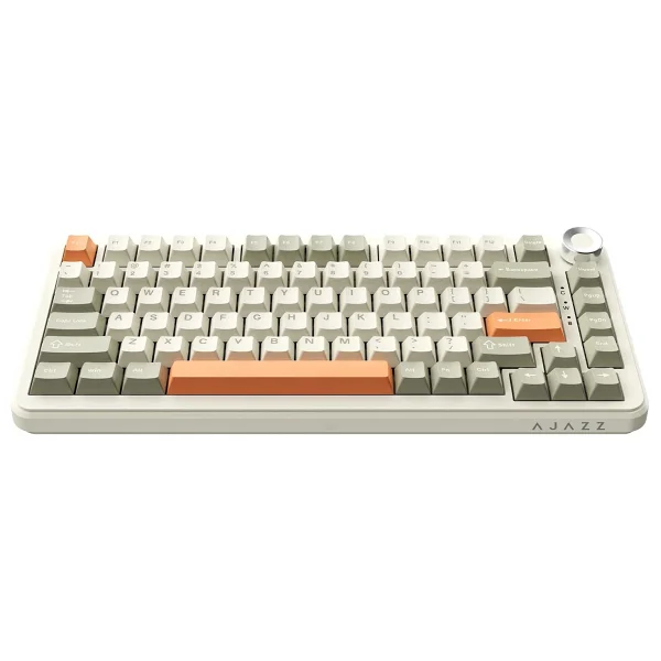 Ajazz AK820 Max RGB TKL Sea Salt Switch Kablolu/Kablosuz Mekanik Oyuncu Klavyesi - Görsel 3