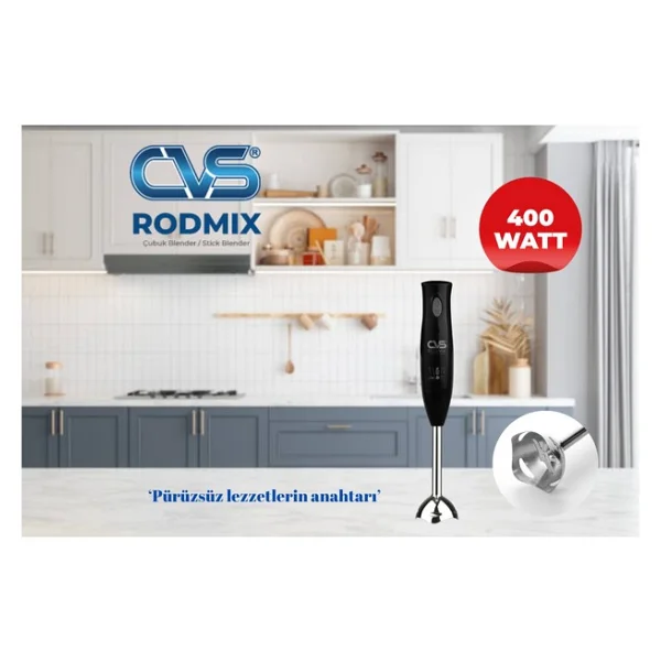 CVS DN 1251 Rodmix Siyah 400 W Blender - Görsel 6
