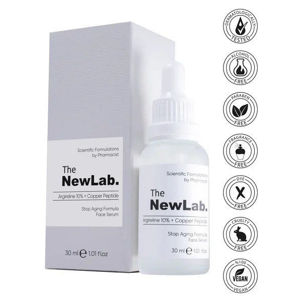 The NewLab Kırışıklık Karşıtı 10% Argireline + Copper Peptide 30 ml Peptit Serum - Görsel 4