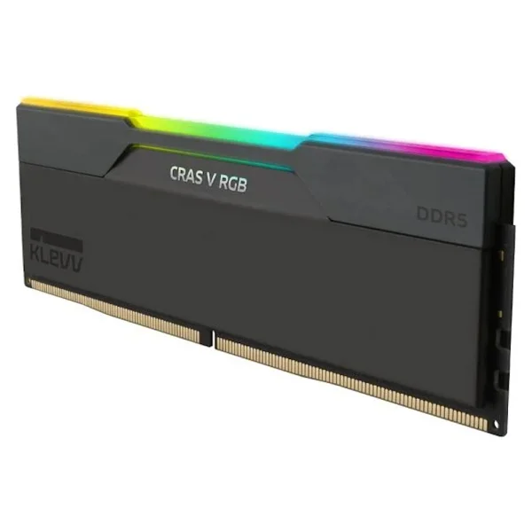 KLEVV Cras V RGB 32 GB (2x16) 6400 MHz CL32 KD5AGUA80-64A320G DDR5 RAM - Görsel 5