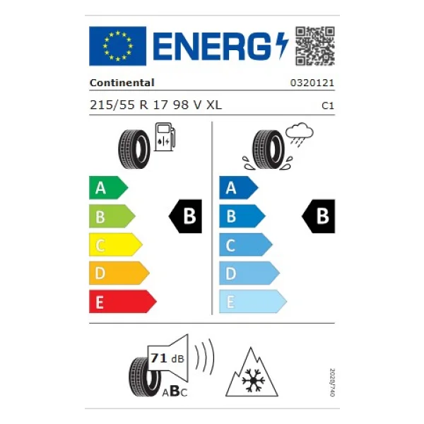 Continental AllSeasonContact 2 215/55 R17 98V XL 4 Mevsim Lastik - 2024 - Görsel 4