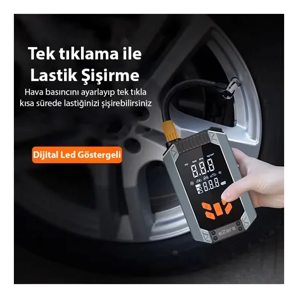Ezere ST-9632D 150 W Akü Şarj Cihazı - Görsel 4