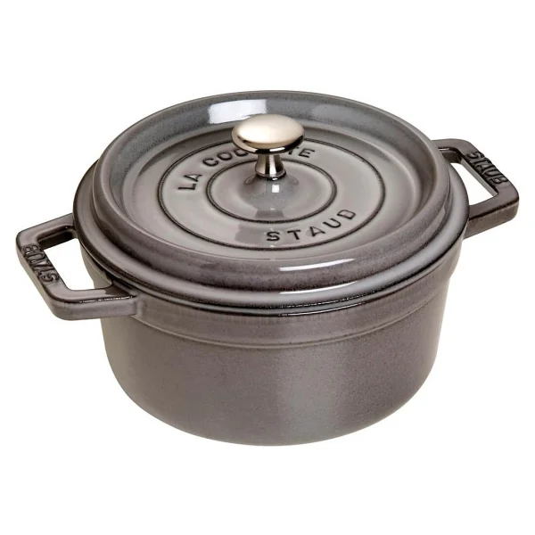 Staub La Cocotte Yuvarlak Gri 20 cm Döküm Tencere - Görsel 3