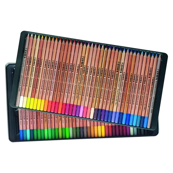 Lyra Rembrandt Polycolor Metal Kutu 72'li Kuru Boya Seti - Görsel 2