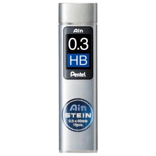 Pentel Ain Stein 0.3 mm HB 15'li Tüp Kalem Ucu - Görsel 4