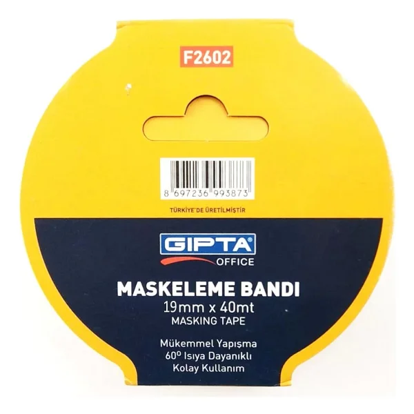 Gıpta Maskeleme Bandı 19MMX40M - Görsel 3