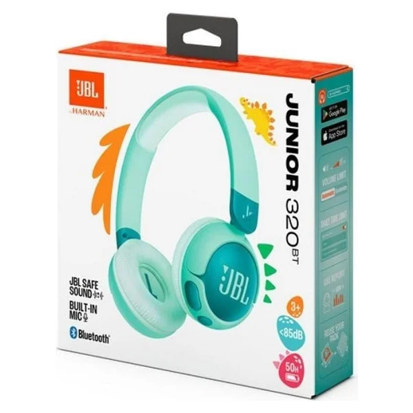 JBL Junior 320BT Yeşil Kulak Üstü Bluetooth Kulaklık - Görsel 5