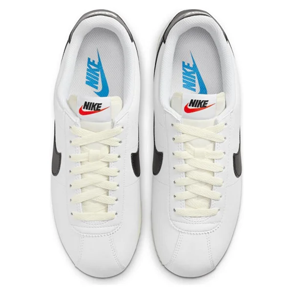 Nike Cortez DM1791-100 Beyaz-Siyah Kadın Spor Ayakkabı - Görsel 4