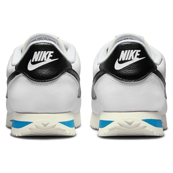 Nike Cortez DM1791-100 Beyaz-Siyah Kadın Spor Ayakkabı - Görsel 5