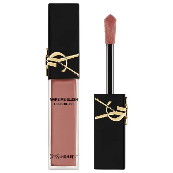 Yves Saint Laurent Make Me Blush 37 Peachy Nude Likit Allık - Görsel 8