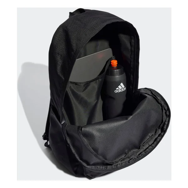 Adidas Classic 3 Bar Logo JI6953 Siyah-Beyaz Sırt Çantası - Görsel 4