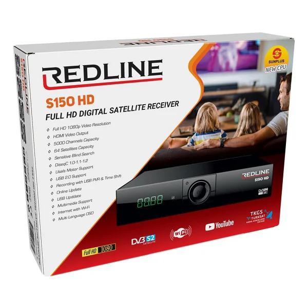 Redline S150 Full HD Uydu Alıcısı - Görsel 4