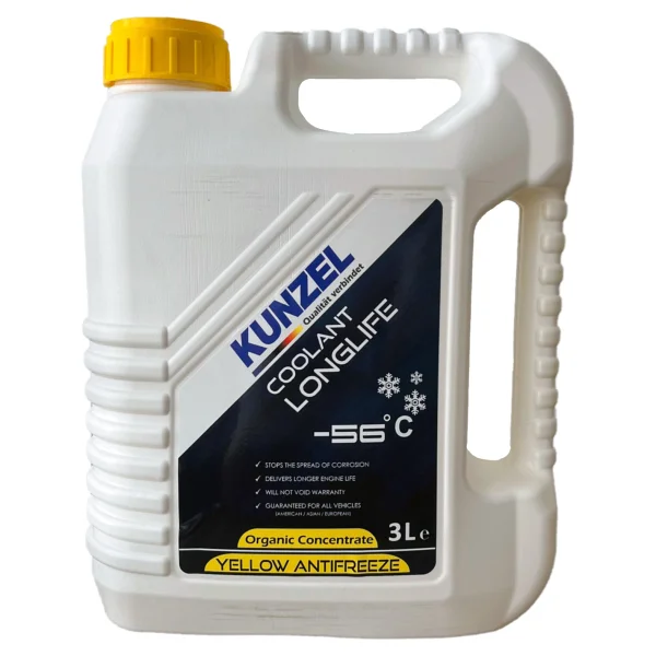 Kunzel Organik -56 Derece 3 lt Konsantre Antifriz - Görsel 3